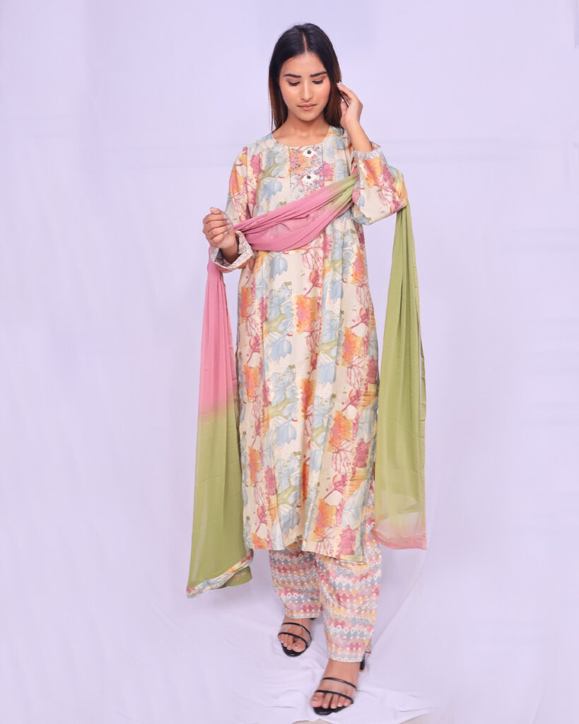 Trendy Modal Fabric Suit Set –2