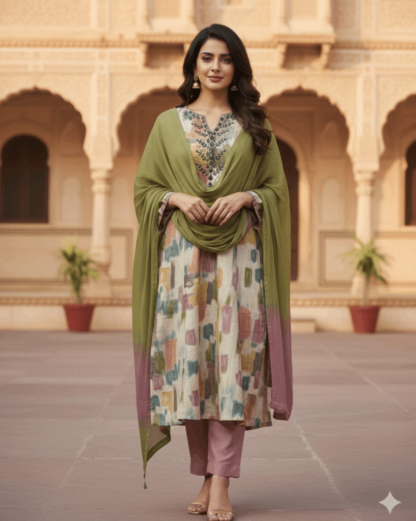 Trendy Modal Fabric Suit Set