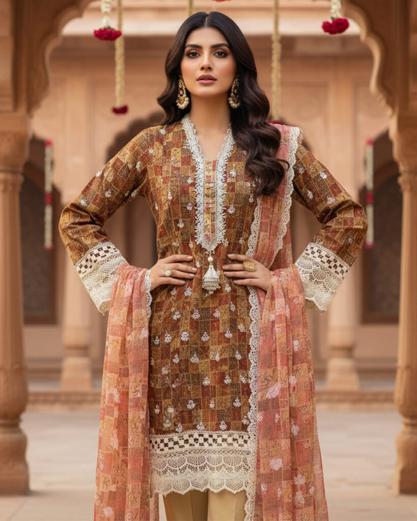 Chiffon Pakistani Suit