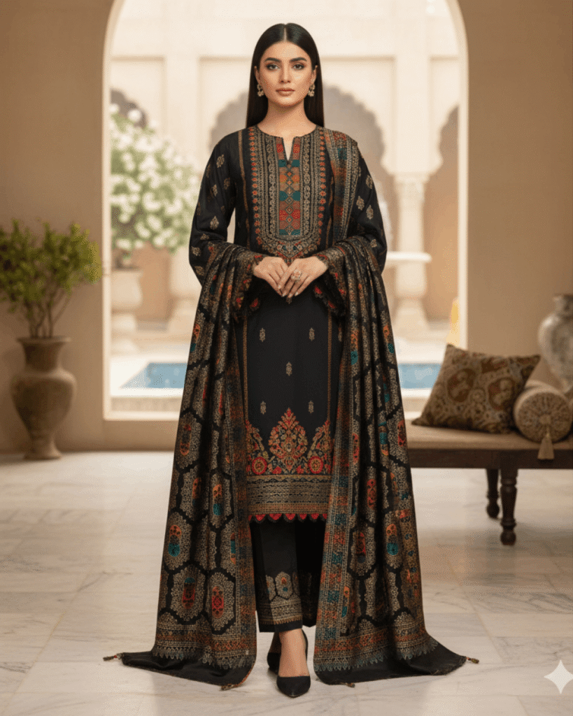 Premium Woolen Suits – Winter Special (Black)